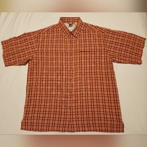Northface Men's Sz Lrg Button up. EUC